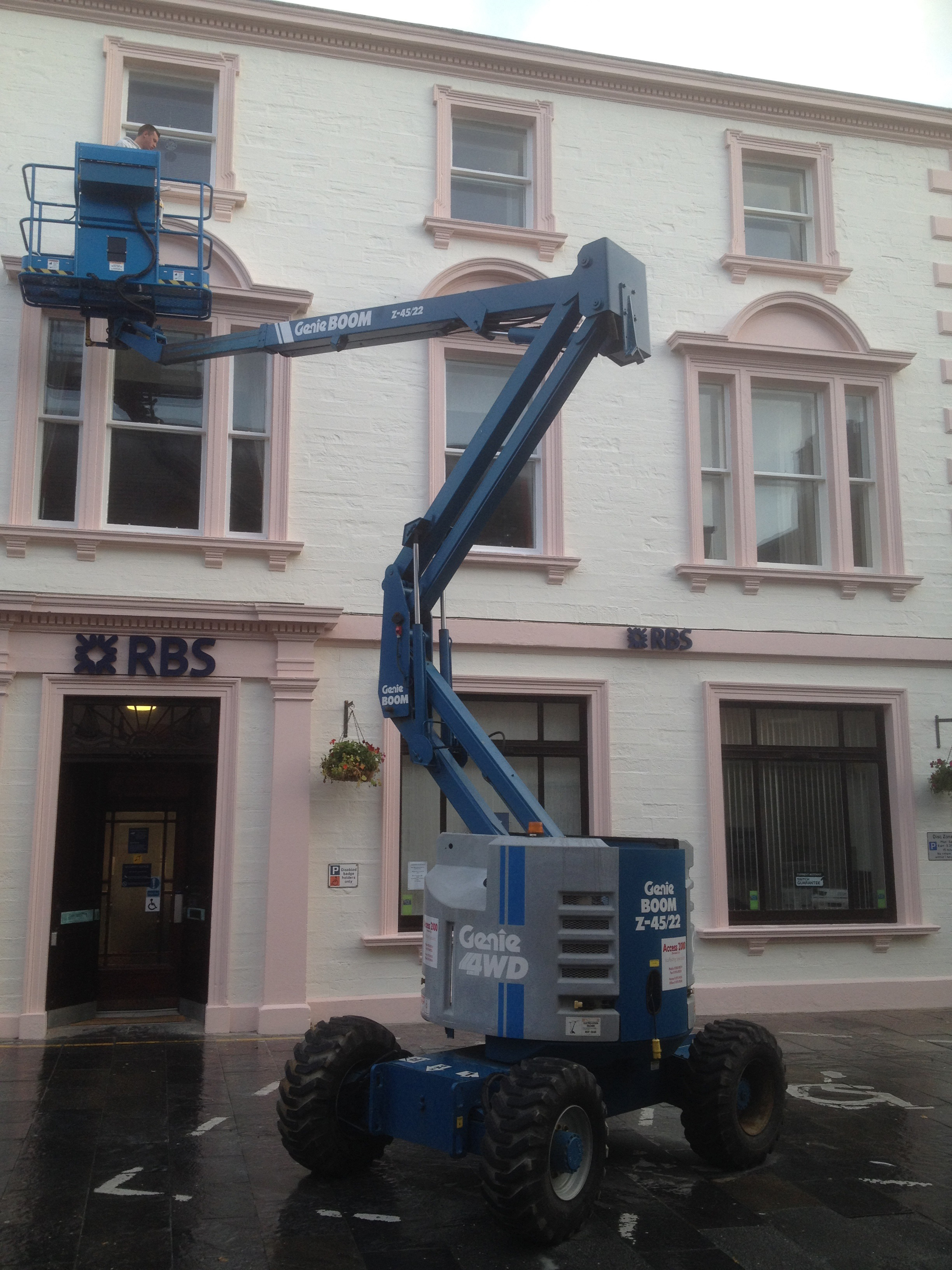 Commercial work carried out by Capital Decorators